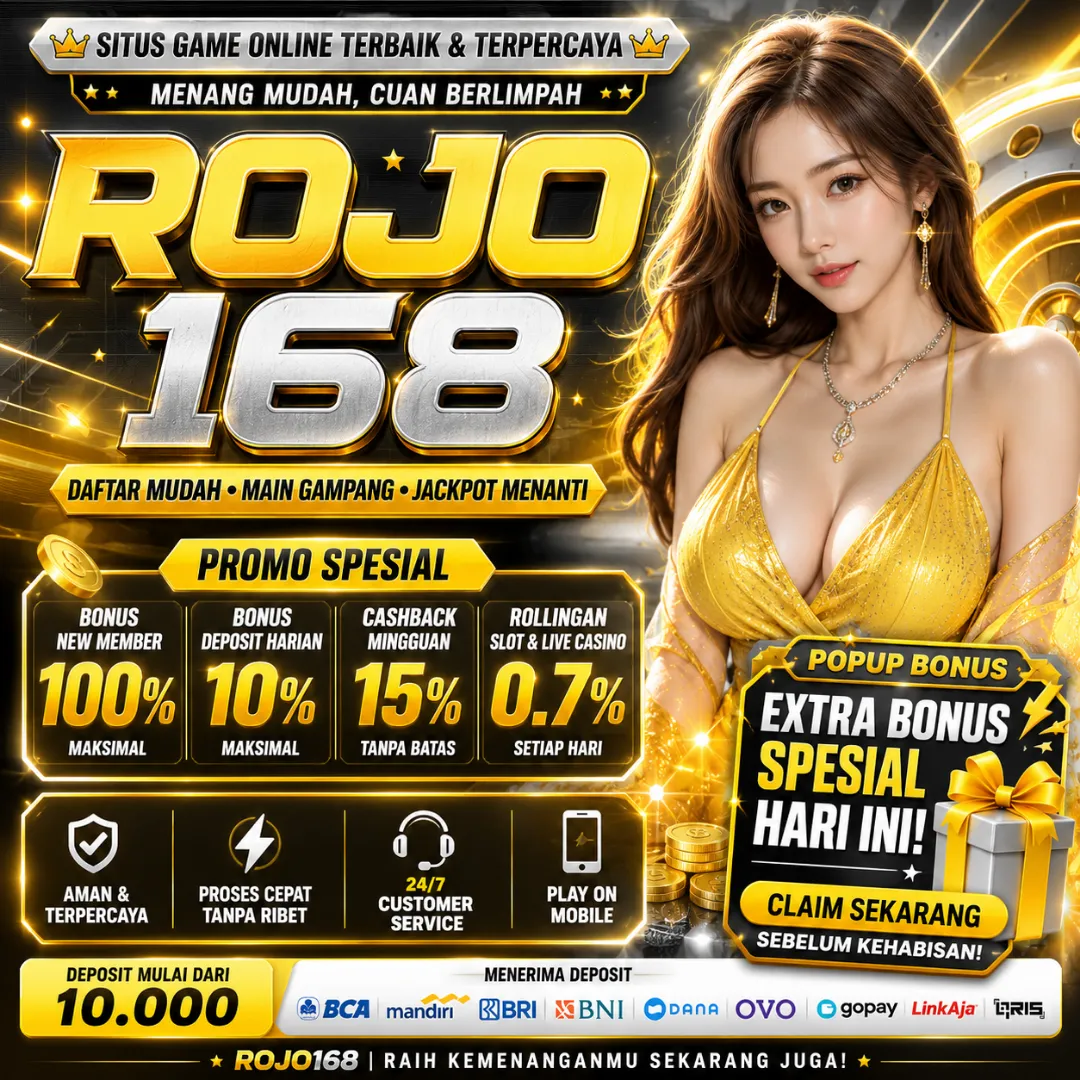 ROJO168 Banner